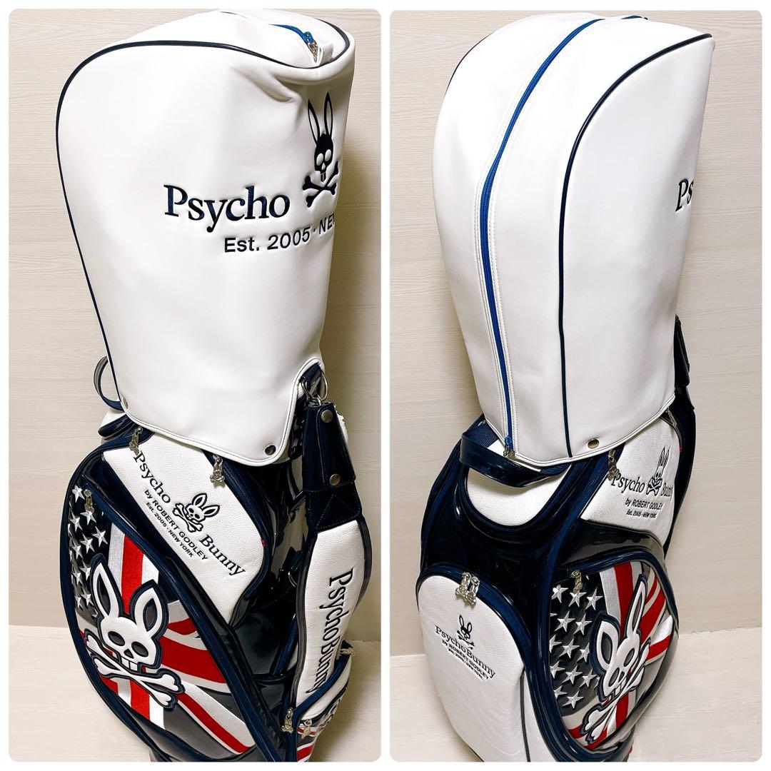 良品 サイコバニー キャディバッグ アングロアメリカン 9型 5分割