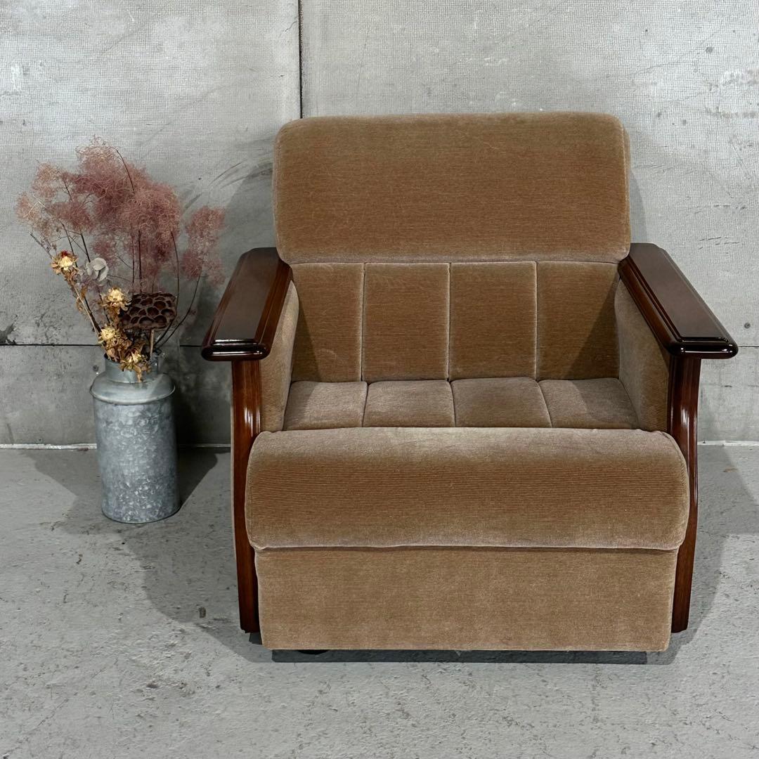 ✦70s✦マルニ maruni ミッドセンチュリー ソファー｜昭和レトロ ベロア