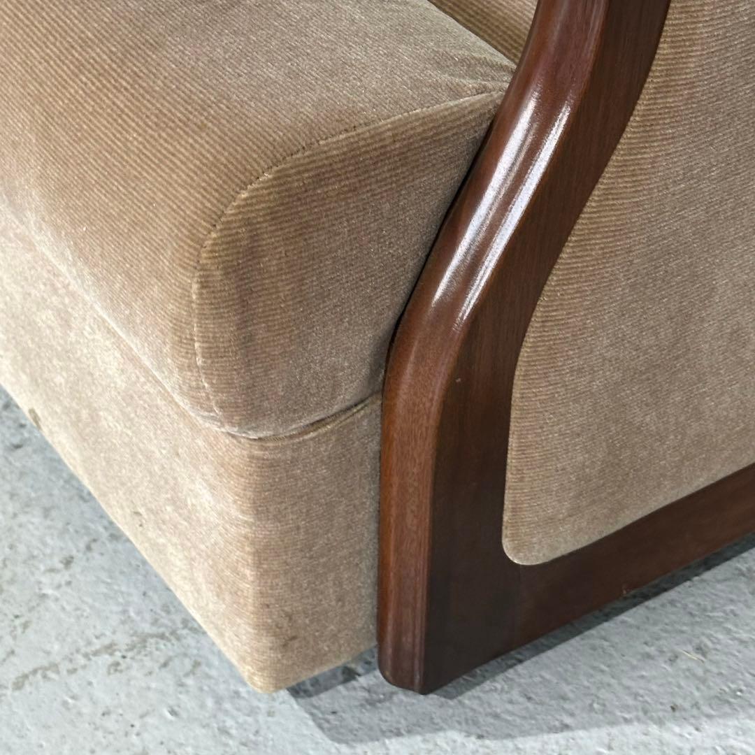 ✦70s✦マルニ maruni ミッドセンチュリー ソファー｜昭和レトロ ベロア