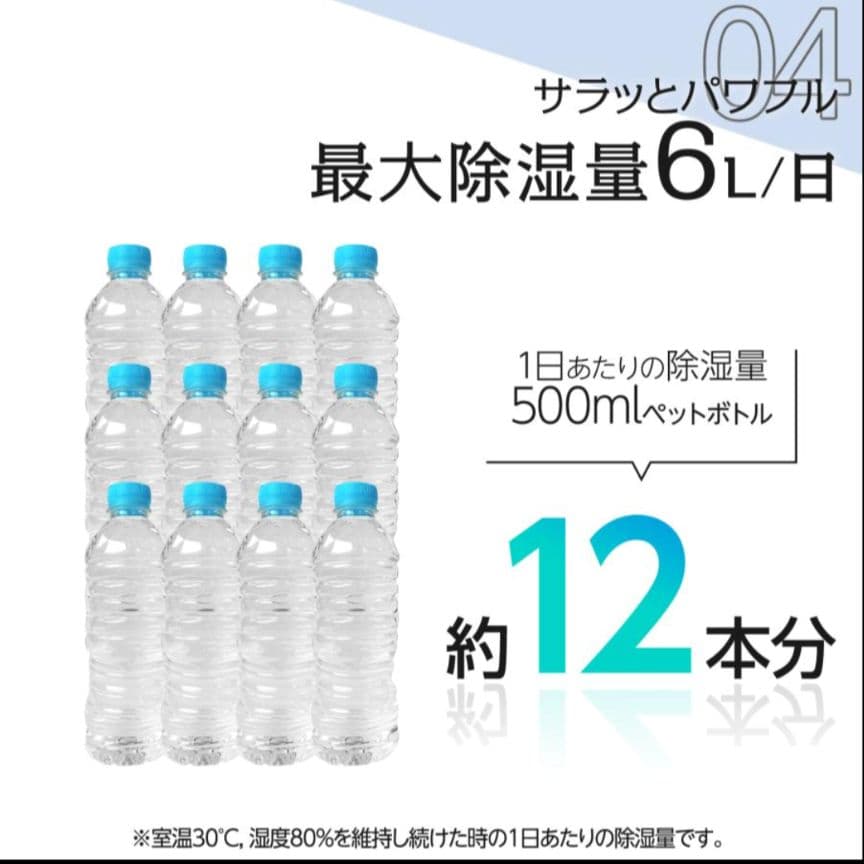除湿機 衣類乾燥 小型 家庭用 コンプレッサー式 パワフル除湿 強力除湿