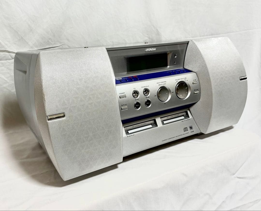 Victor CD/ダブルMDコンポ NS-X7WMD-S リモコン/アンテナ