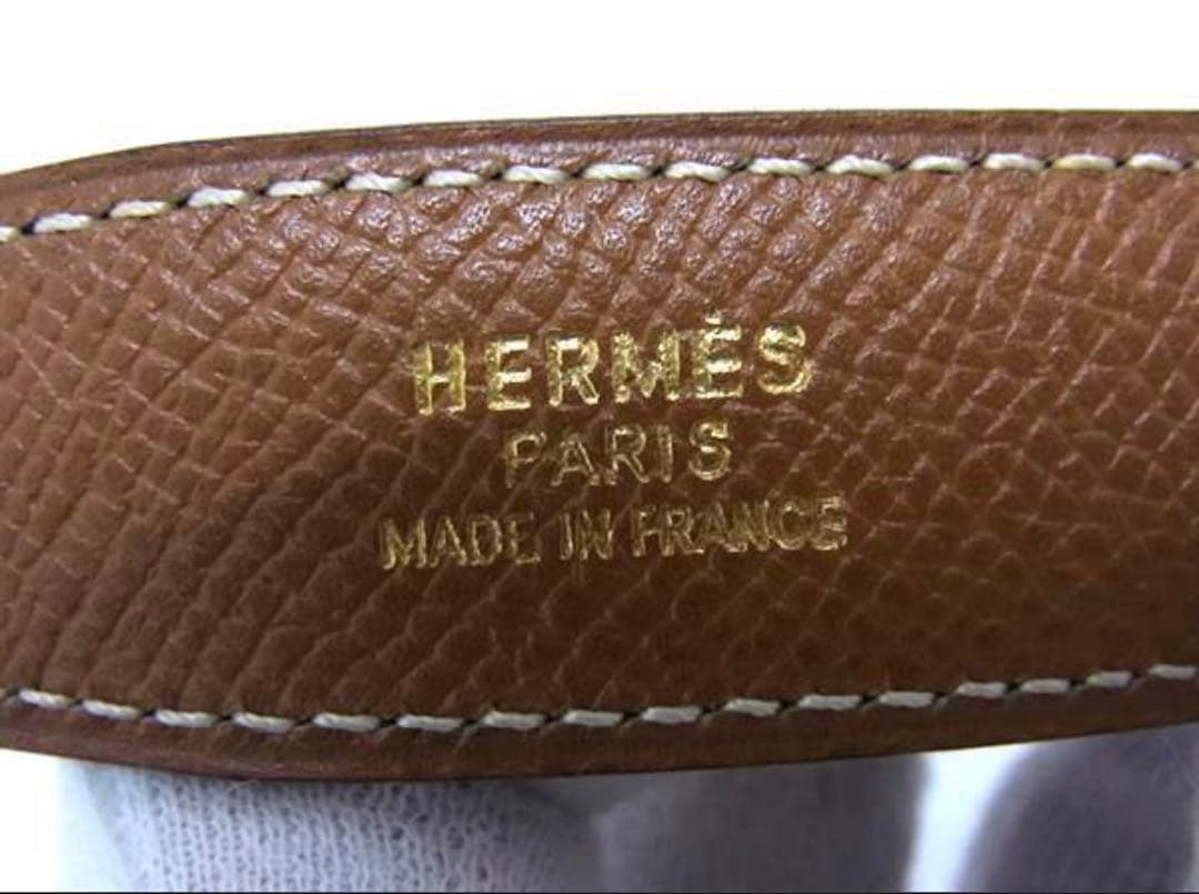 ■美品■ HERMES コンスタンス ボックスカーフ×クシュベル ゴールド金具