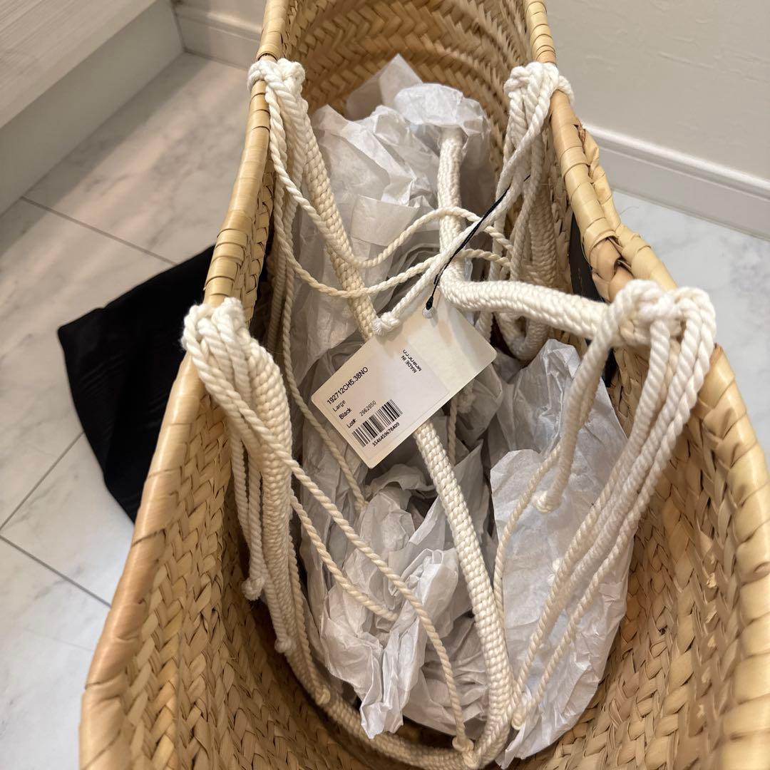CELINE（セリーヌ）　ラフィアかごバッグ