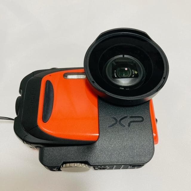 FUJIFILM FinePix XP70 防水 オレンジ デジカメ　おまけあり