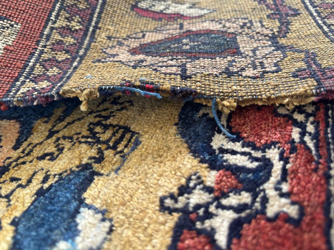 アフガニスタン絨毯【フラグメント】断片　ディスプレイ　ペルシャ　パキスタン　玄関