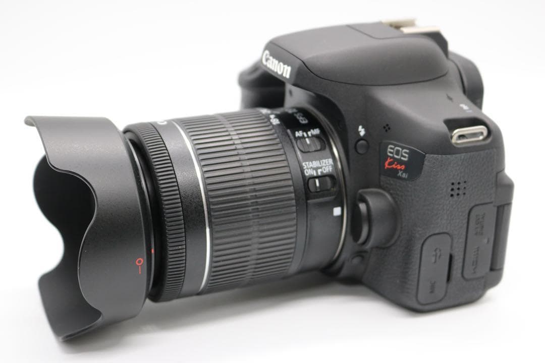 超美品 【Canon EOS Kiss X8i ダブルレンズ】 Wi-Fi搭載