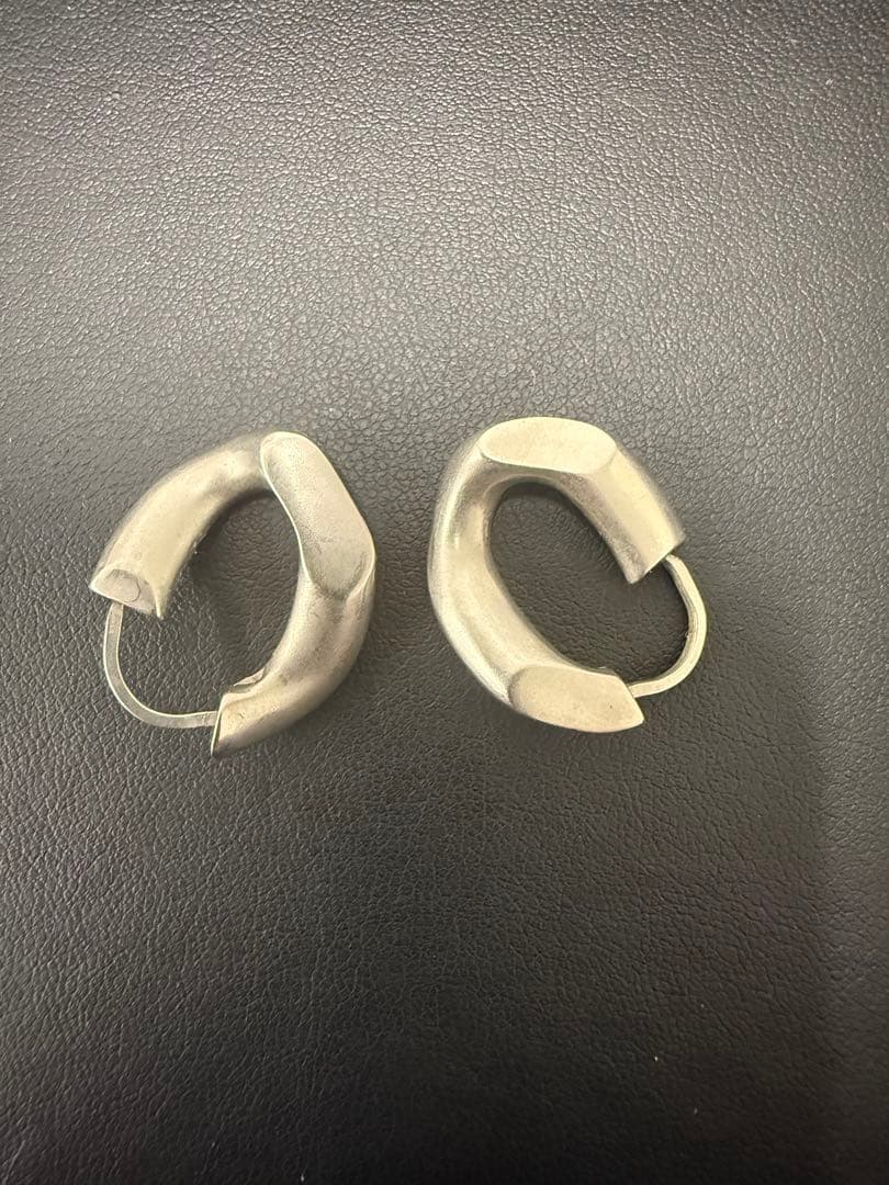 最終価格　マルジェラ　フープピアス　両耳