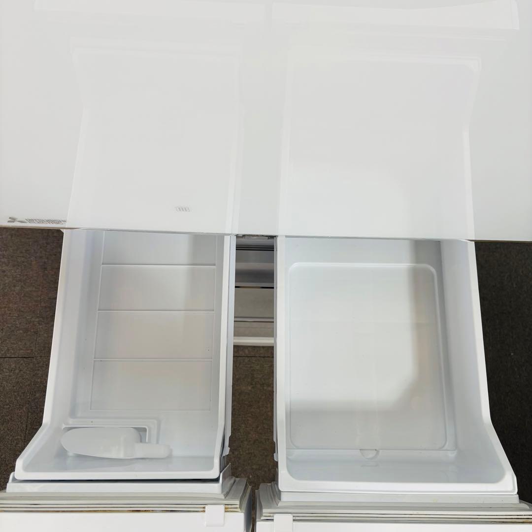 三菱電機 455L 冷蔵庫 大容量 おしゃれ前面ガラス【地域限定配送無料】