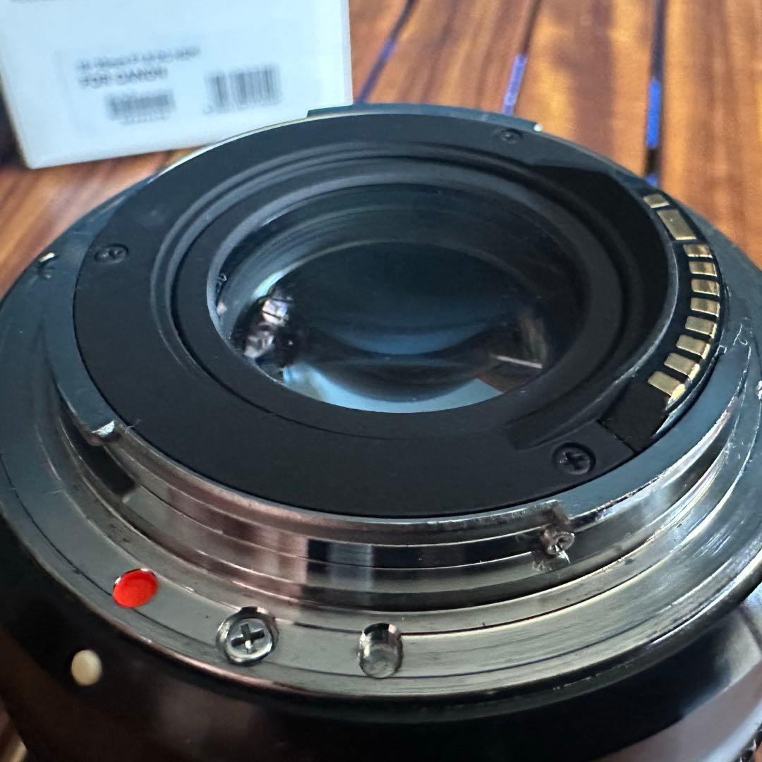 【最終値下】SIGMA 18-35mm F1.8 DC Canon用