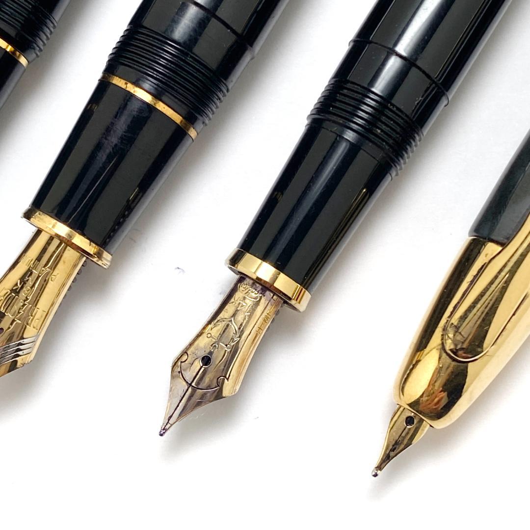 セーラー パイロット プラチナ 万年筆 14K 18K 5本セット