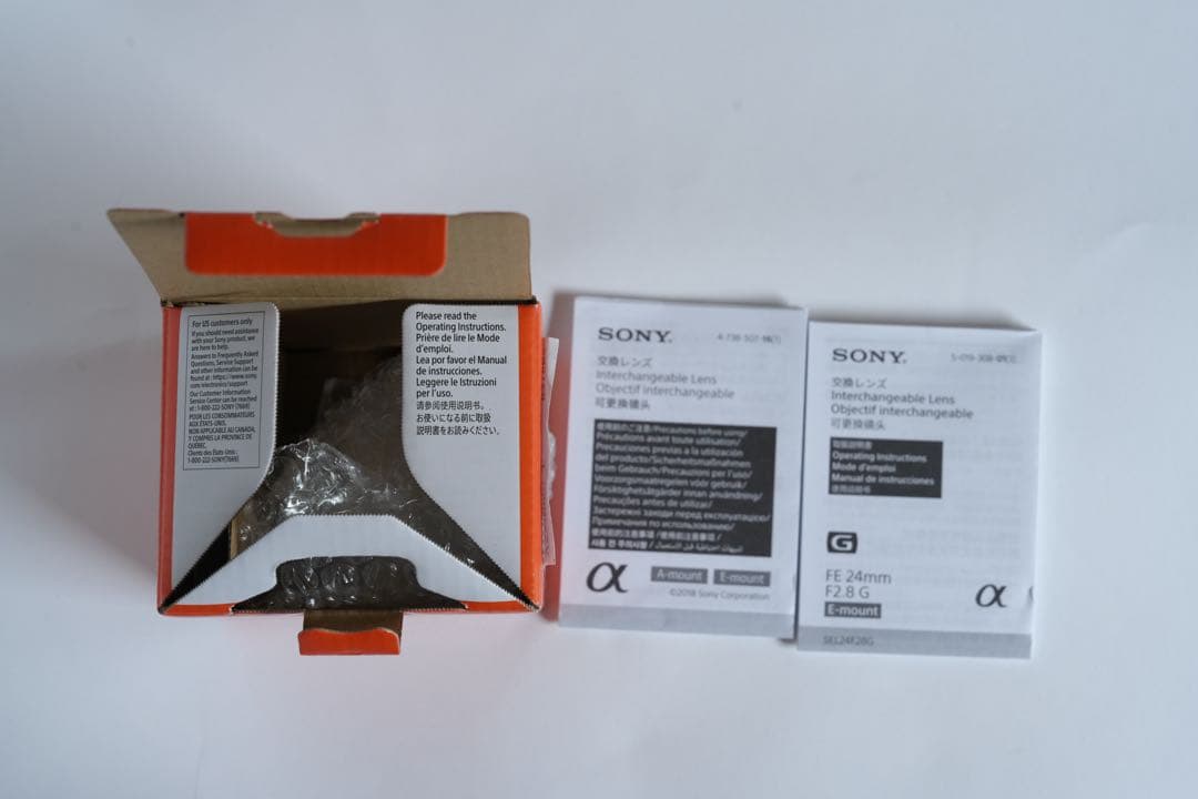 ソニー ·FE 24mm F2.8 G