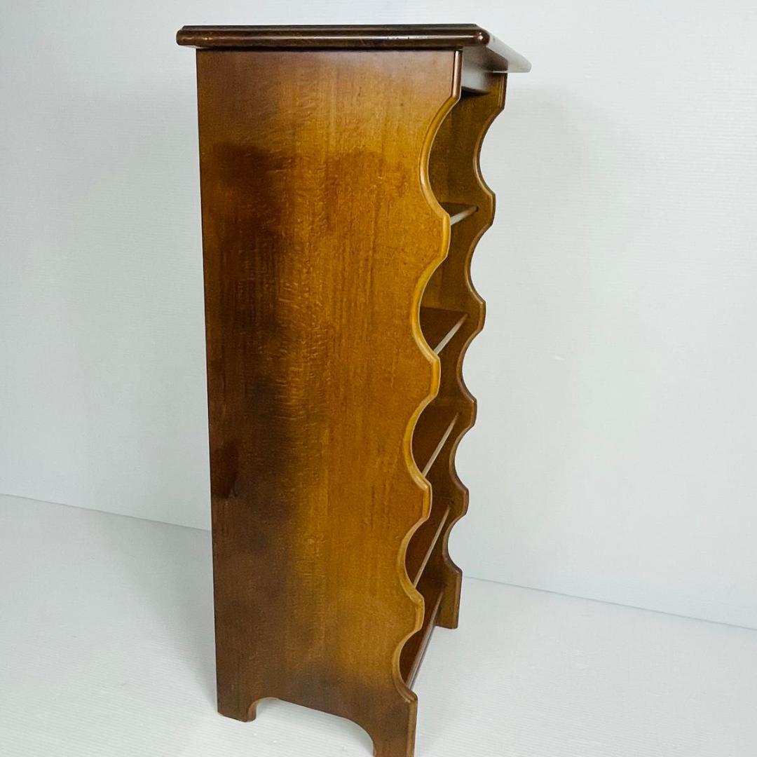 KARIMOKU カリモク 家具 靴箱　スリッパラック　アンティーク 昭和レトロ