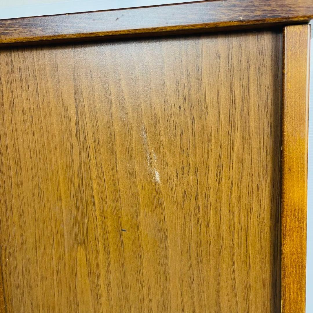 KARIMOKU カリモク 家具 靴箱　スリッパラック　アンティーク 昭和レトロ