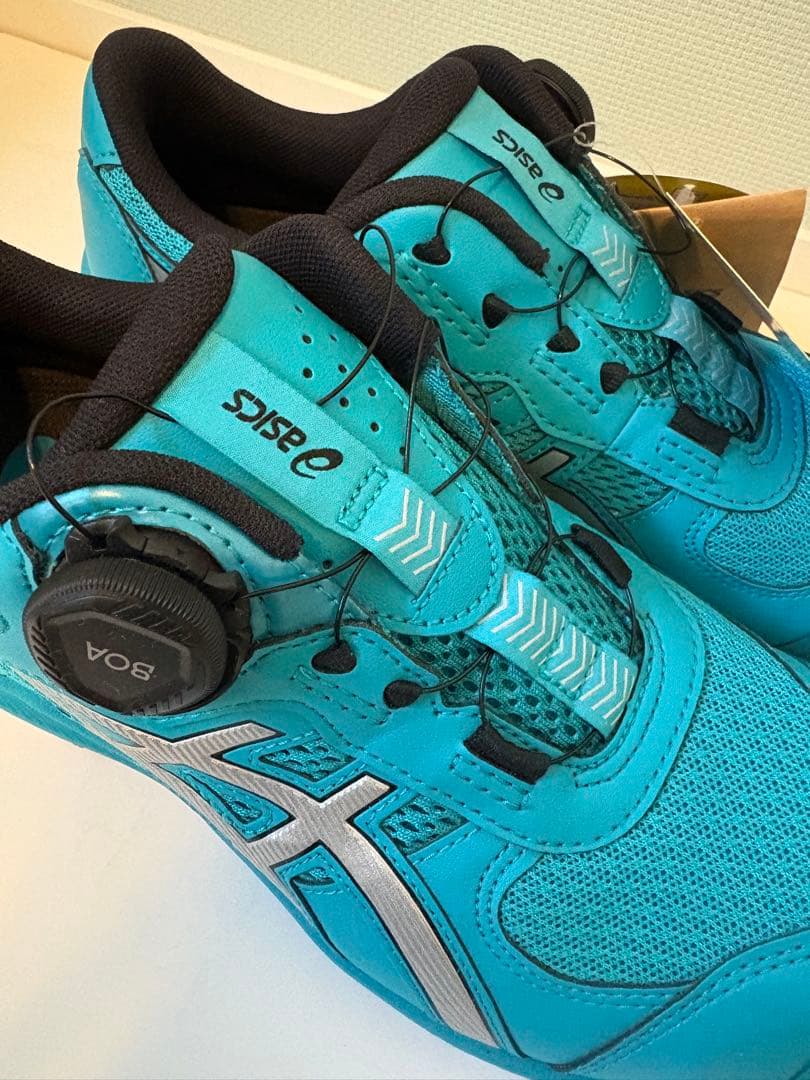 【新品】asics BOA 安全靴 25.0cm 箱なし タグ付