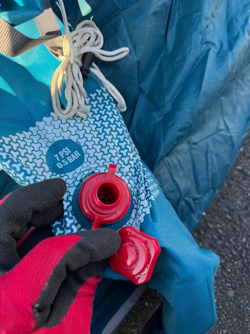 「mas 」　Quechua テント　AIR SECONDS 6.3