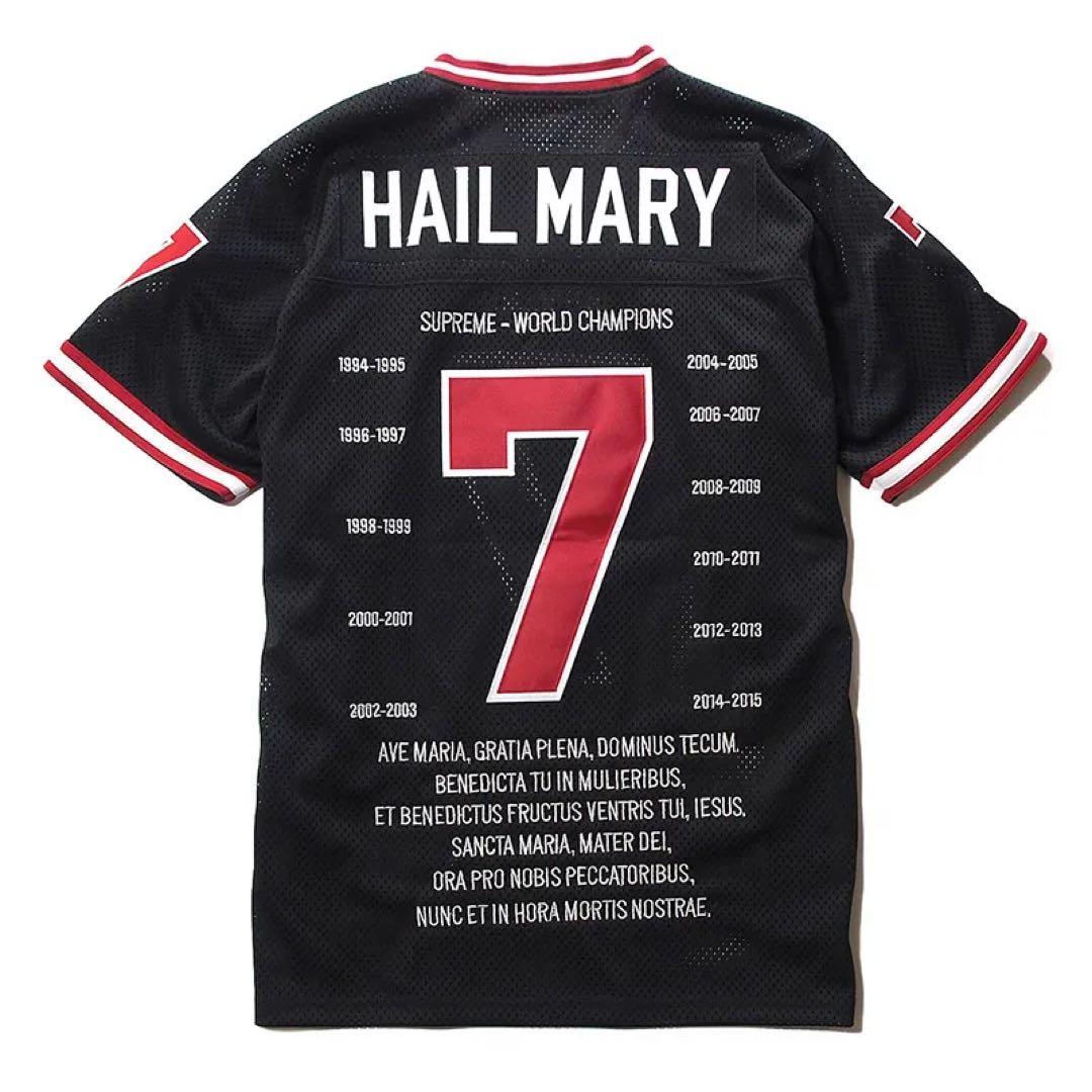 シャツ Supreme HAIL MARY football top 2014fw