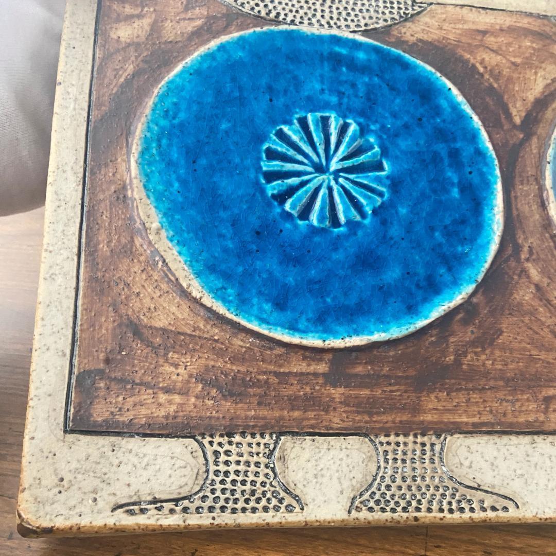 インガーパーソン 陶板 リンドベリ バイキング 壁掛け ロールストランド B