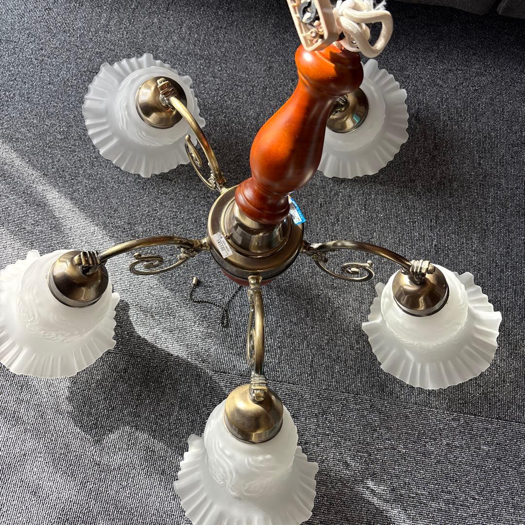 シャンデリア5灯