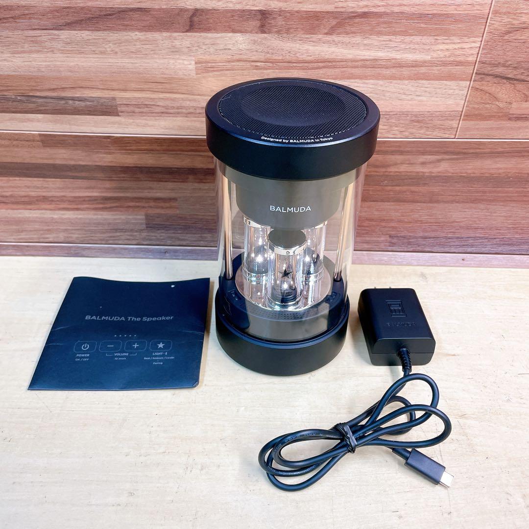 BALMUDA バルミューダ M01A-BK ワイヤレススピーカー