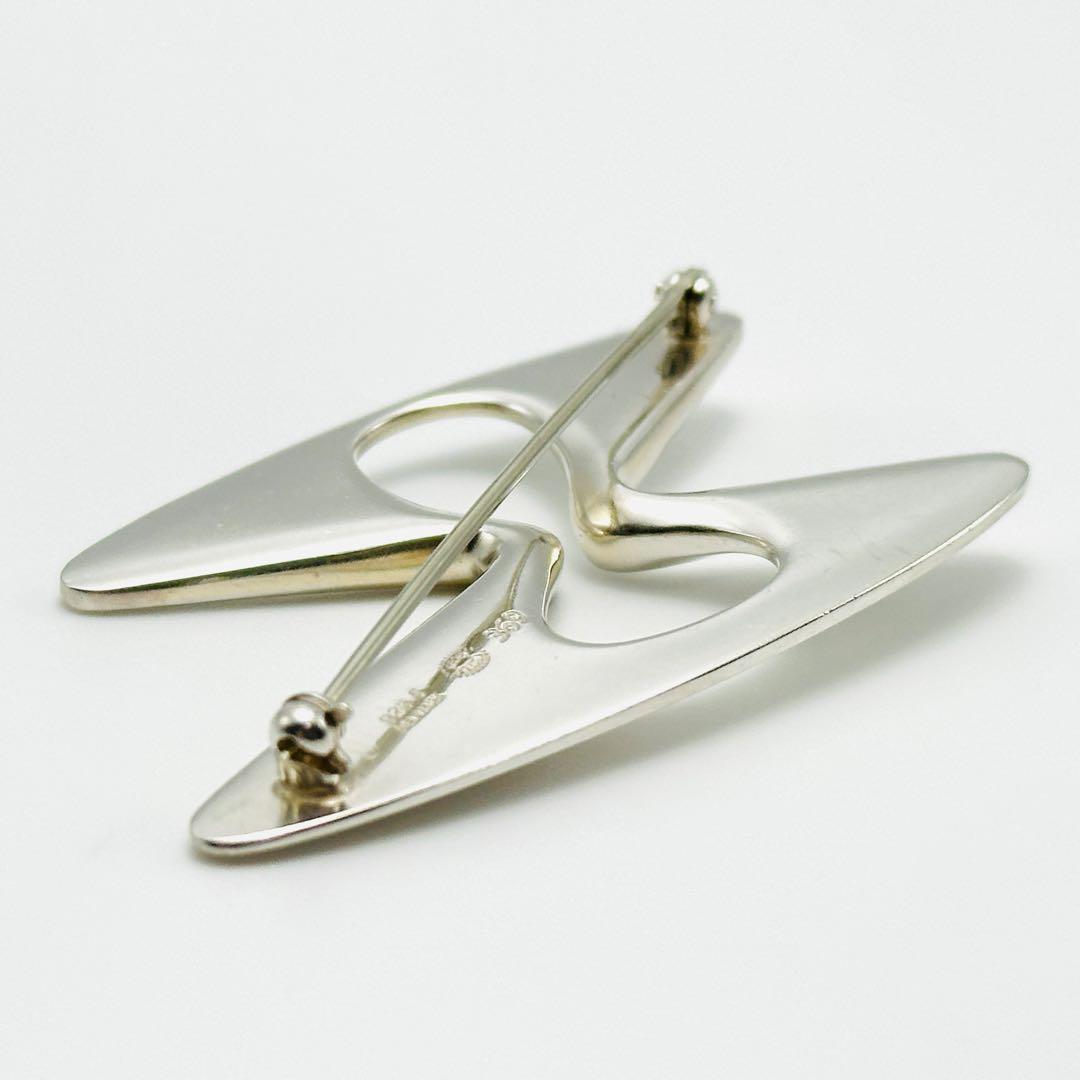   ジョージジェンセン　369 シルバーブローチ　925S