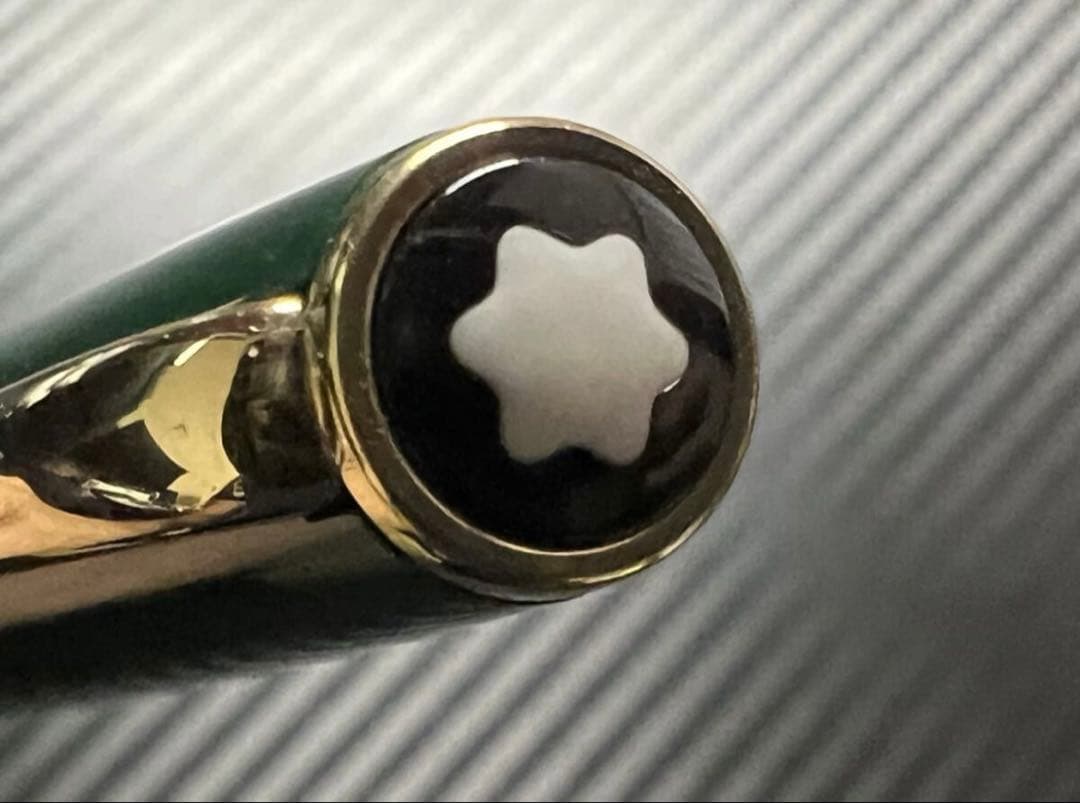 極美品 モンブラン ジェネレーション オリーブグリーン F 万年筆