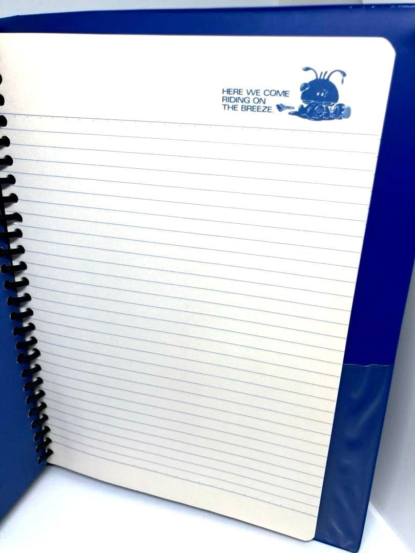 【昭和レトロ】当時物 未使用 BAIKIN-KUN バインダー バイキンくん