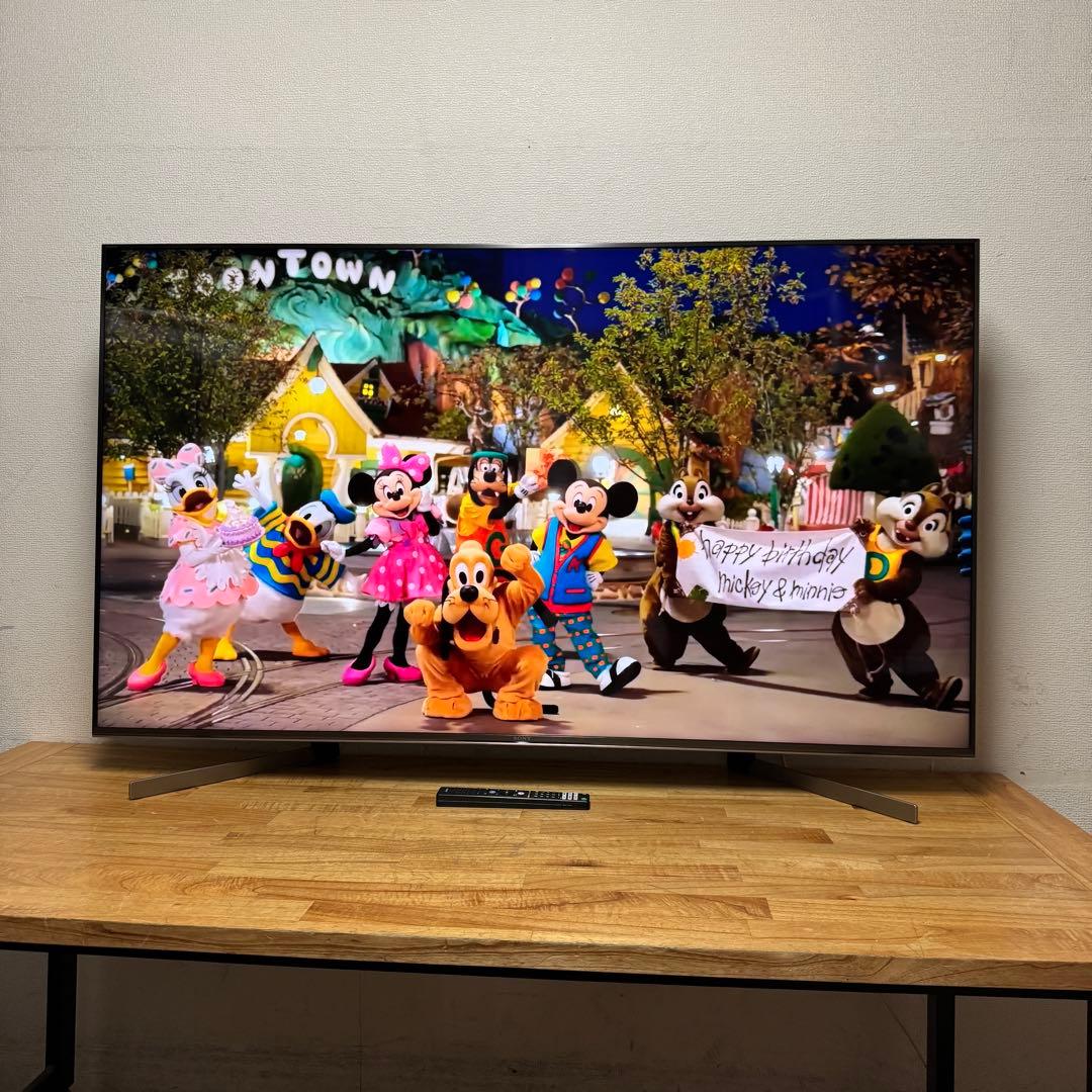 SONY 55V型 4K液晶テレビ BRAVIA KJ-55X9500G 動画○