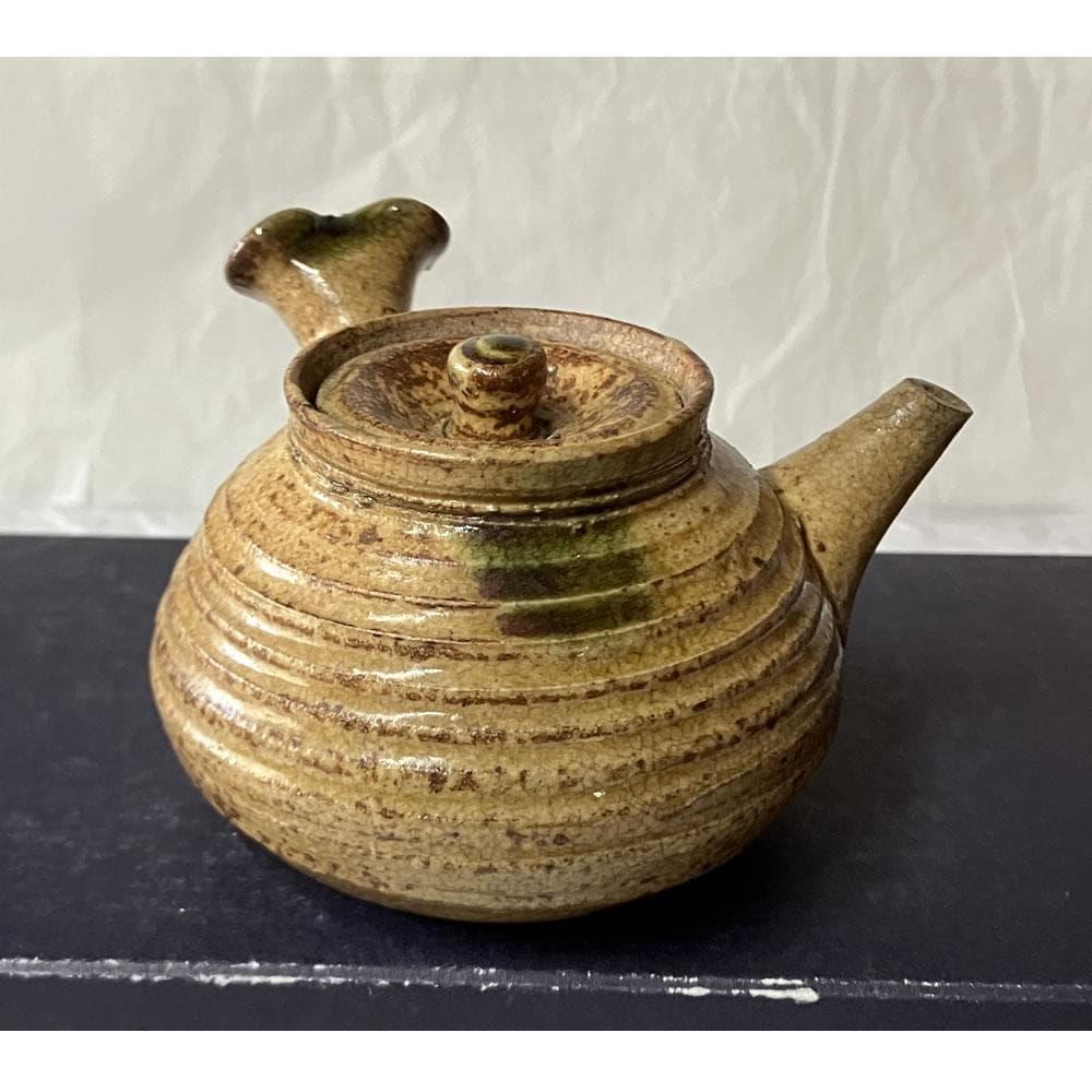 w167 黄瀬戸 煎茶急須 急須 煎茶道具 茶道具