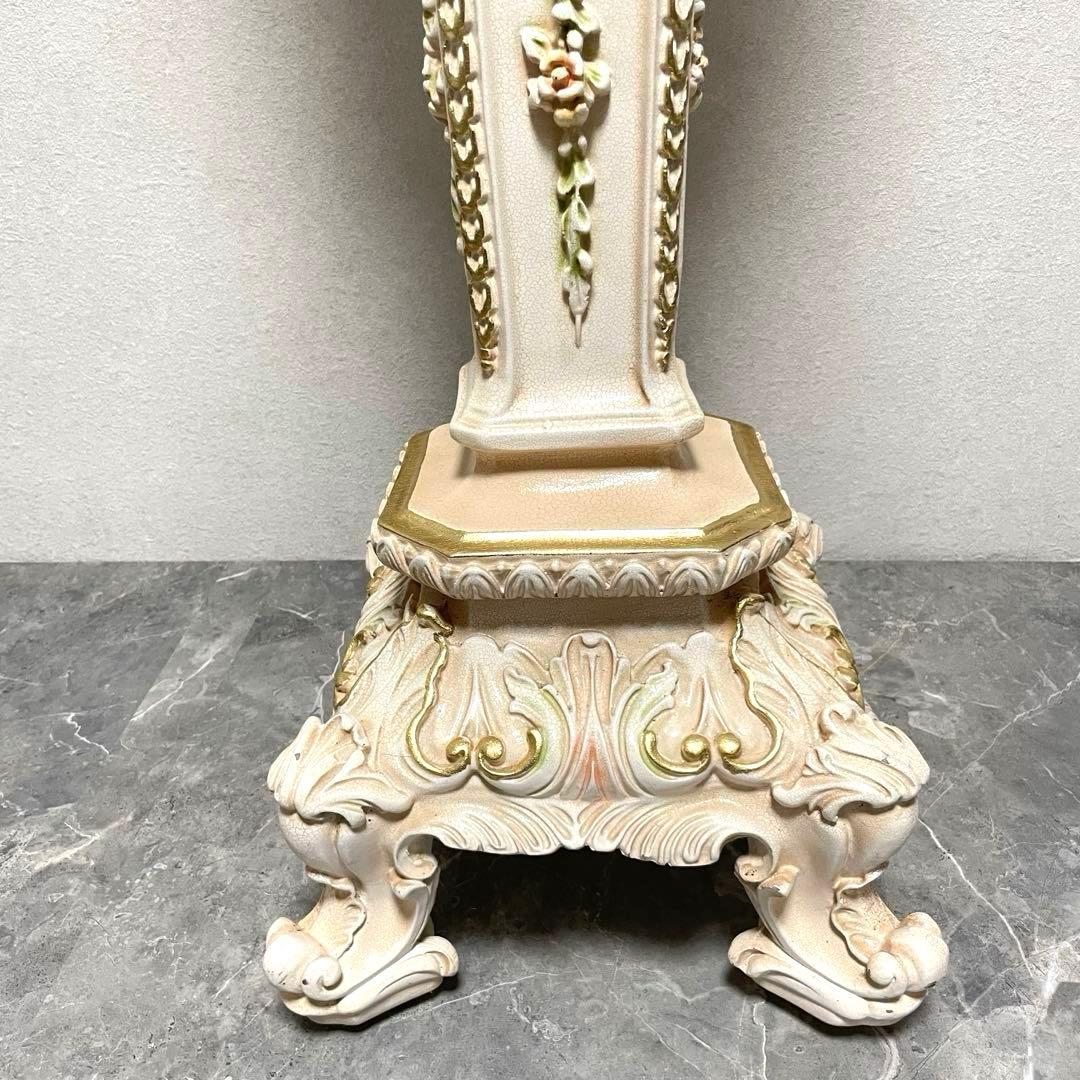 イタリア　ロココ調　SILIK(シリック)　フラワースタンド　花台　飾り台