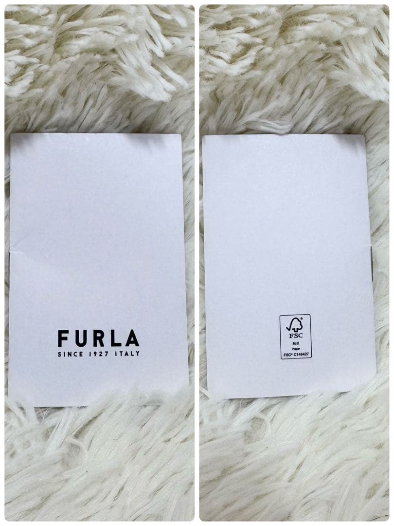 ✨保証書付き✨フルラ リリー カメラバック 斜めがけ レザー グレージュ