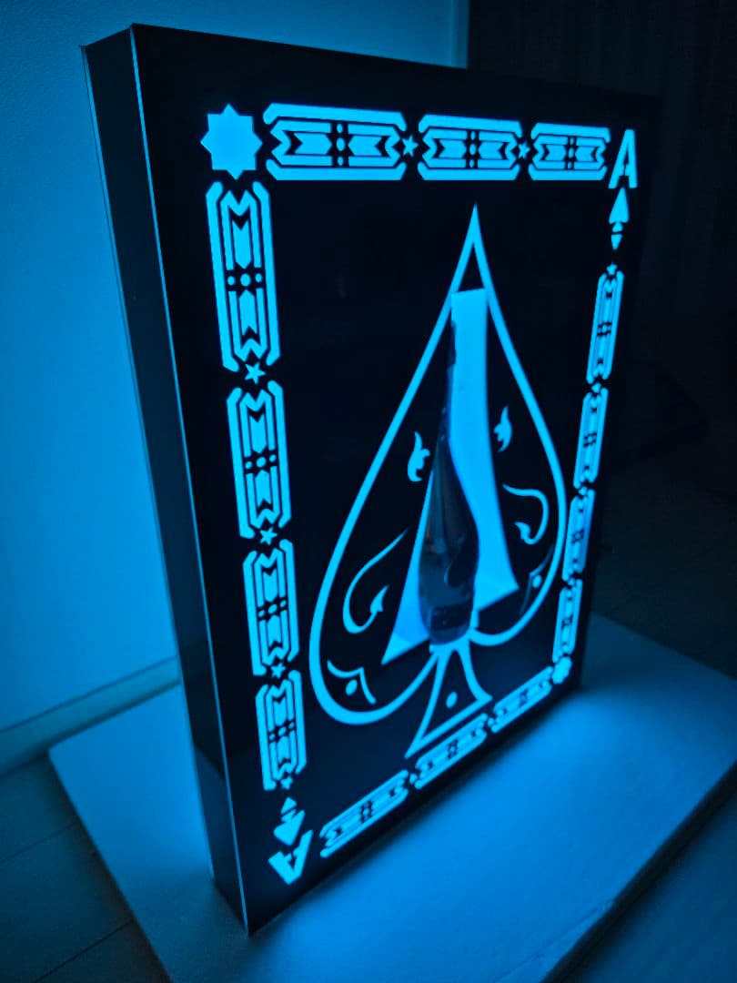 激安 アルマンド ディスプレイ台 LEDライト シャンパン アタッシュケース