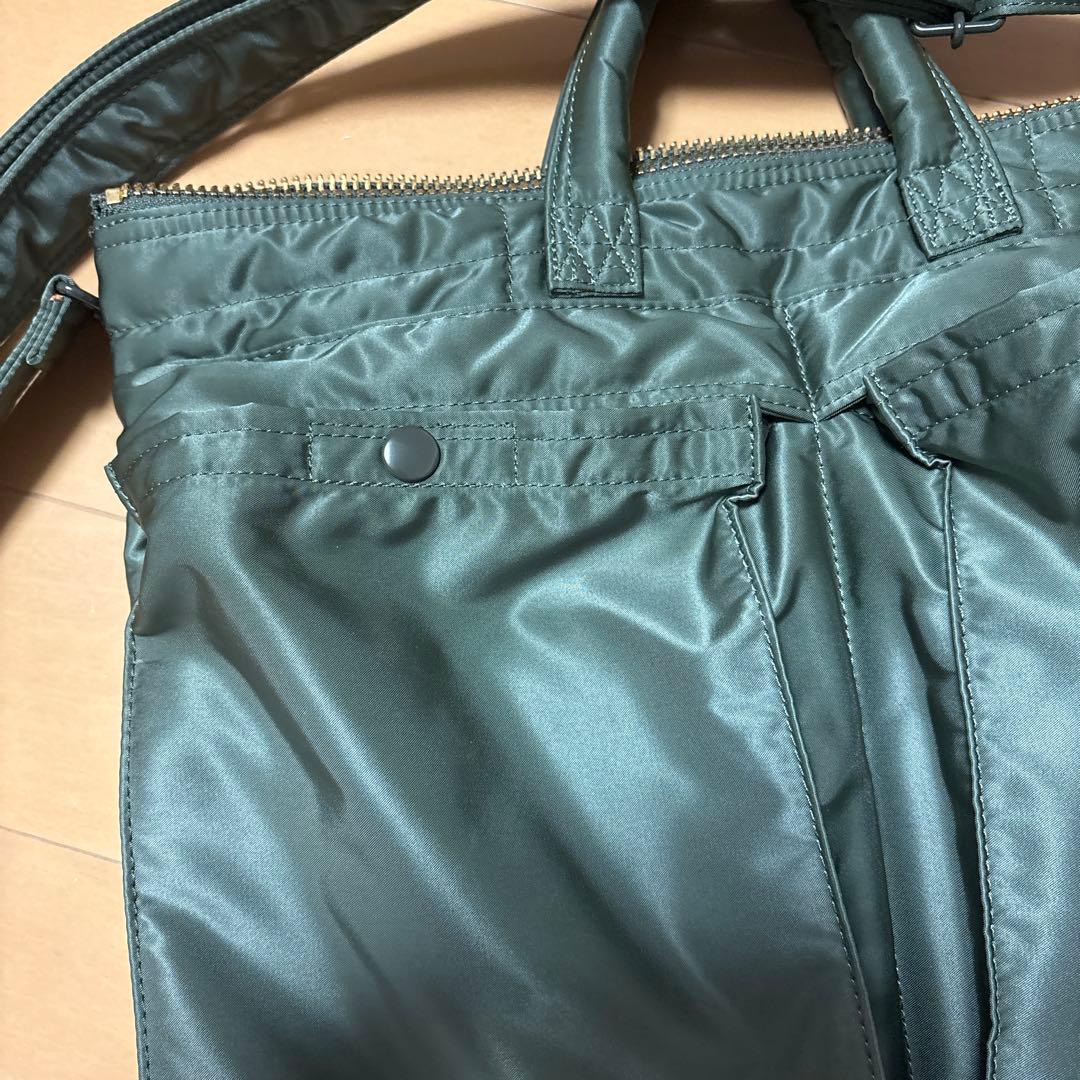 新作！　PORTER ポーター　タンカー　ヘルメットバッグ　セージグリーン