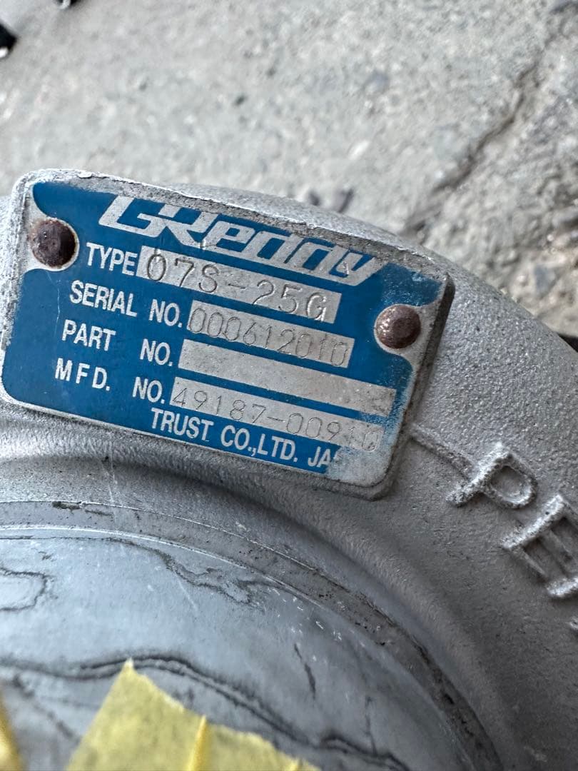 GReddy TD07S 25G タービン 中古