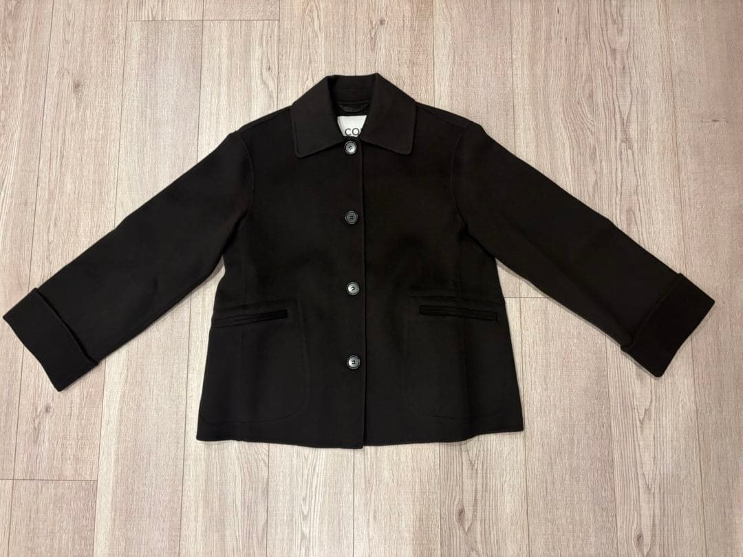 COS 未使用新品　ダブルフェイスウールジャケット