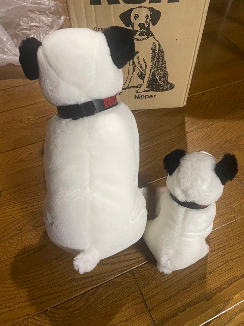 ビクターVictor rca ニッパーandチッパー　ぬいぐるみ
