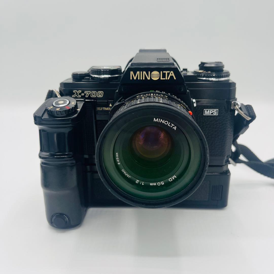 Minolta ミノルタ X-700 フィルムカメラモータードライブセット