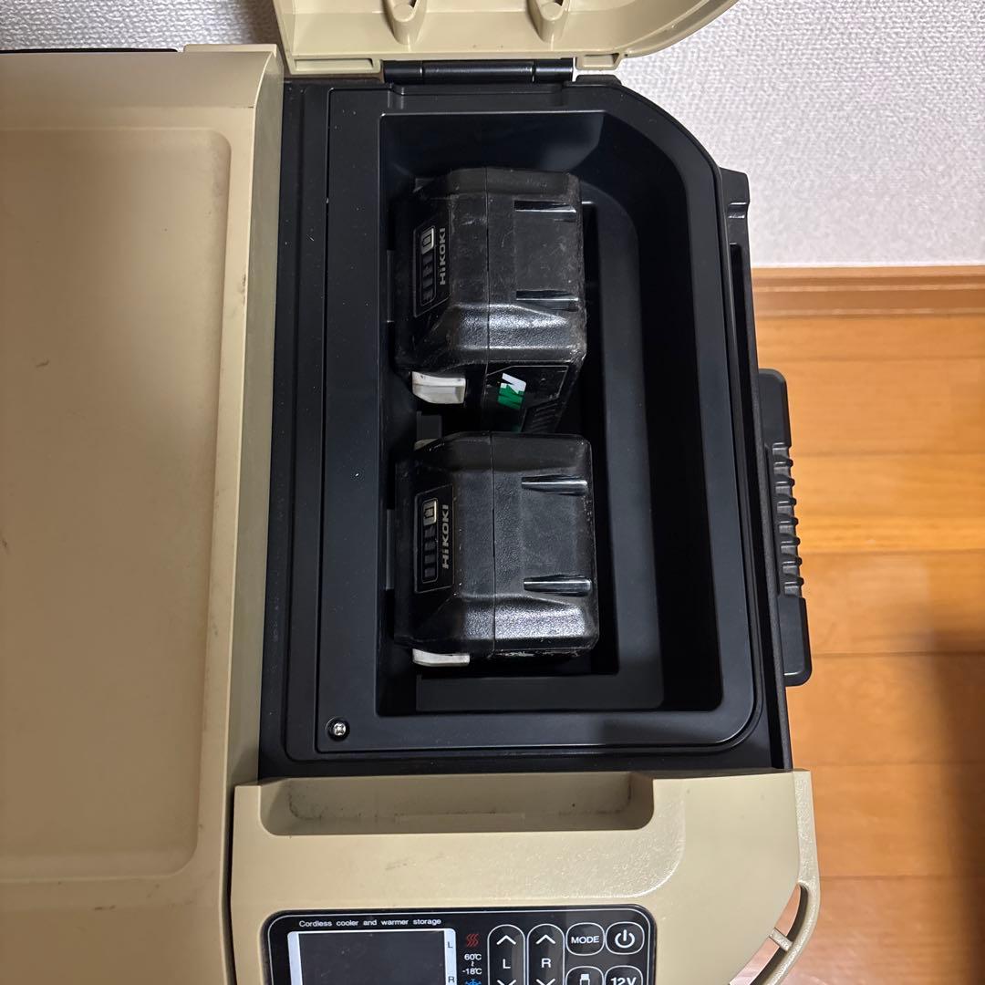 HiKOKI コードレス冷温庫UL 18DBA (容量25L)バッテリー2台付き