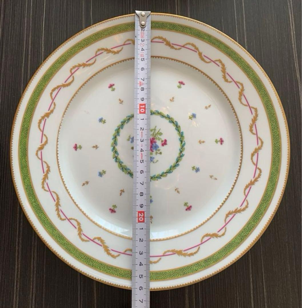 お値下げ。アビランド　ヴューパリ　大皿4枚、小皿7枚、スープカップ6客　セット