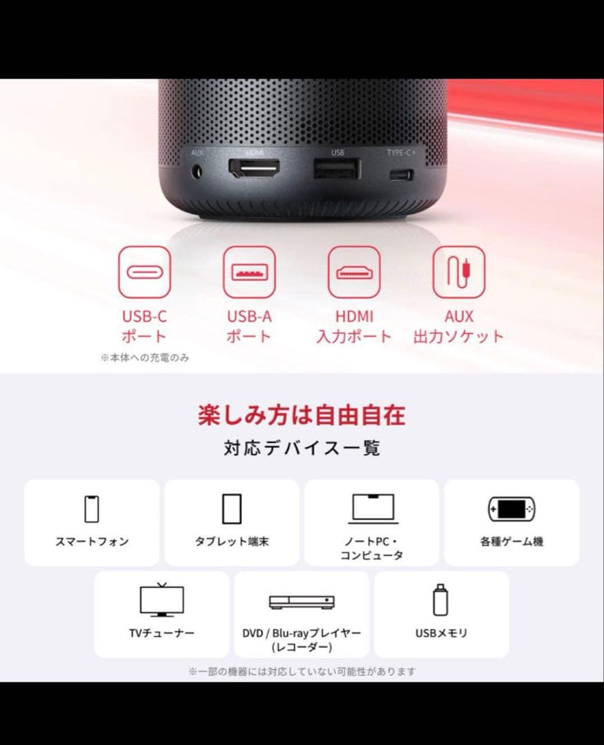 NEBULA Capsule 3 プロジェクター 本体　最終値下げ