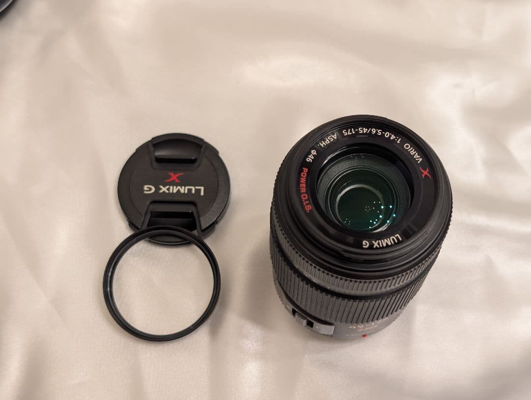 LUMIX G 45-175mm ズームレンズ　フィルター付