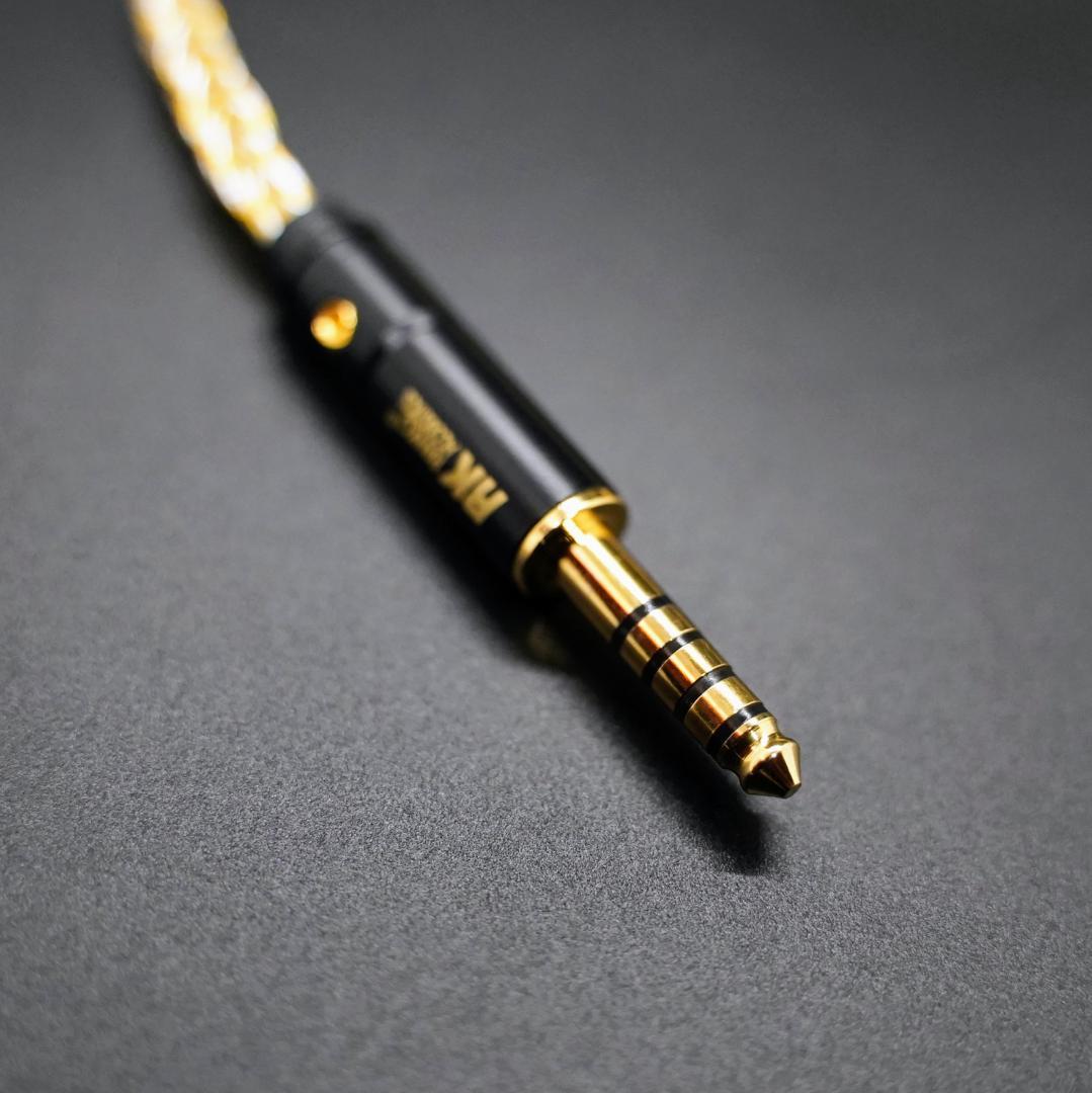 最高仕様16芯 金銀線撚り合わせリケーブル膨張MMCX/4.4mmバランス接続