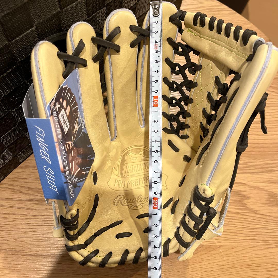 ローリングス 硬式外野手用 プロプリファード キャメル 左投げ