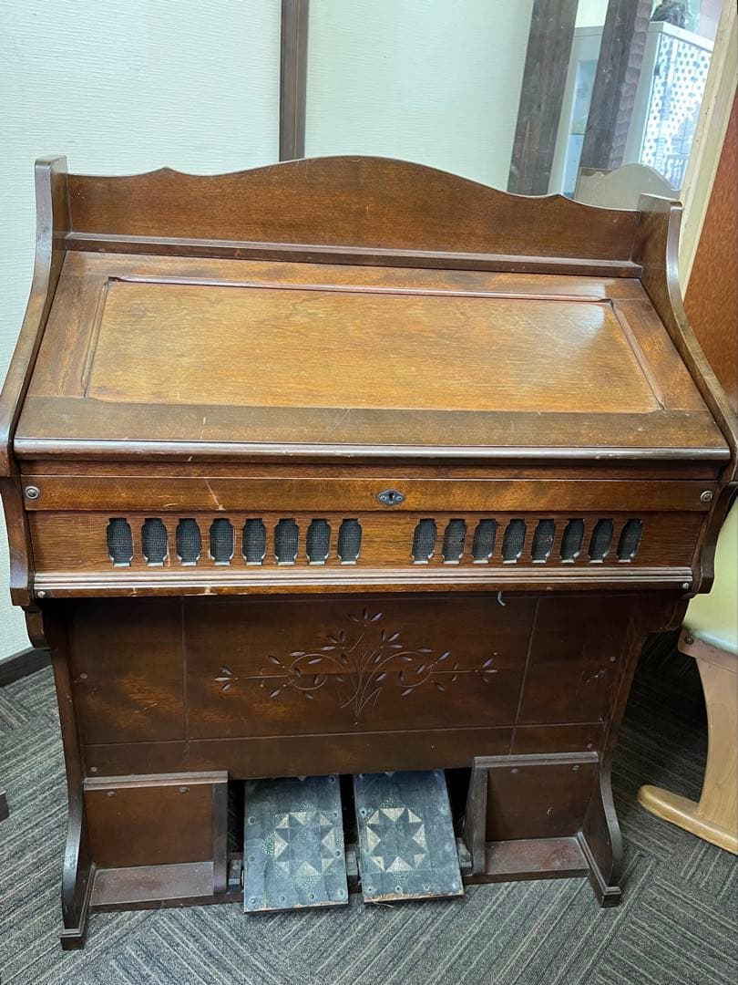 アンティーク YAMAHA 足踏みオルガン(インテリア)