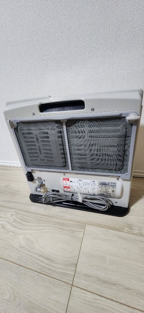 ガスファンヒーター 都市ガス 20年製