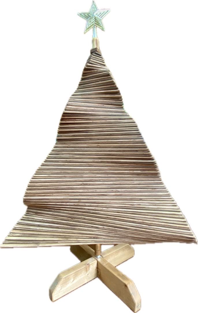 木製クリスマスツリー