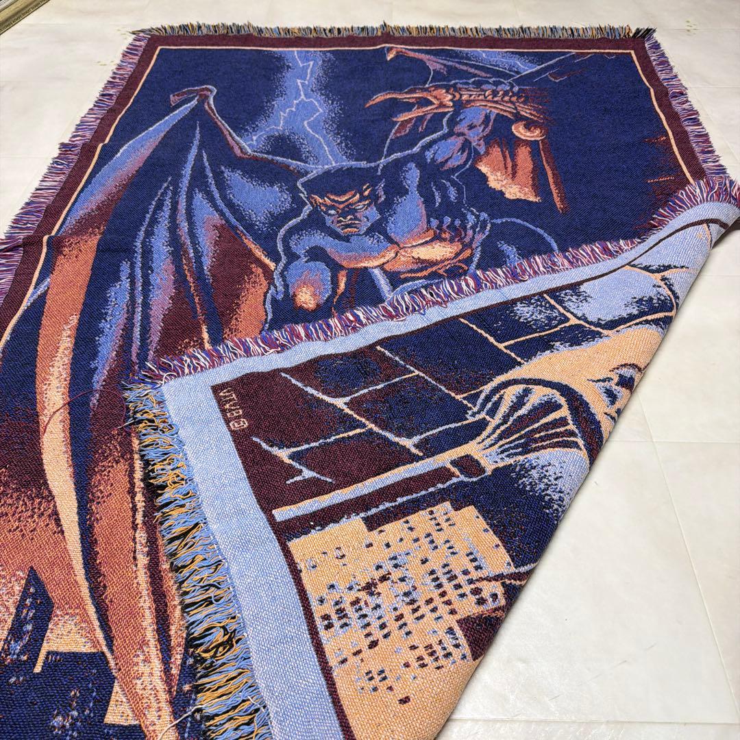 ガーゴイルズ　マルチカバー　ソファカバー　ヴィンテージラグ　175x116