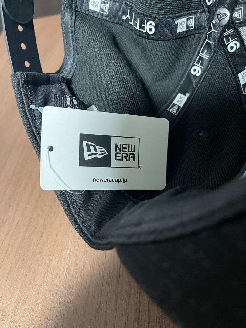 【新品未使用】希少　ニューエラー×つば九郎　コラボ　ベースボールキャップ　黒