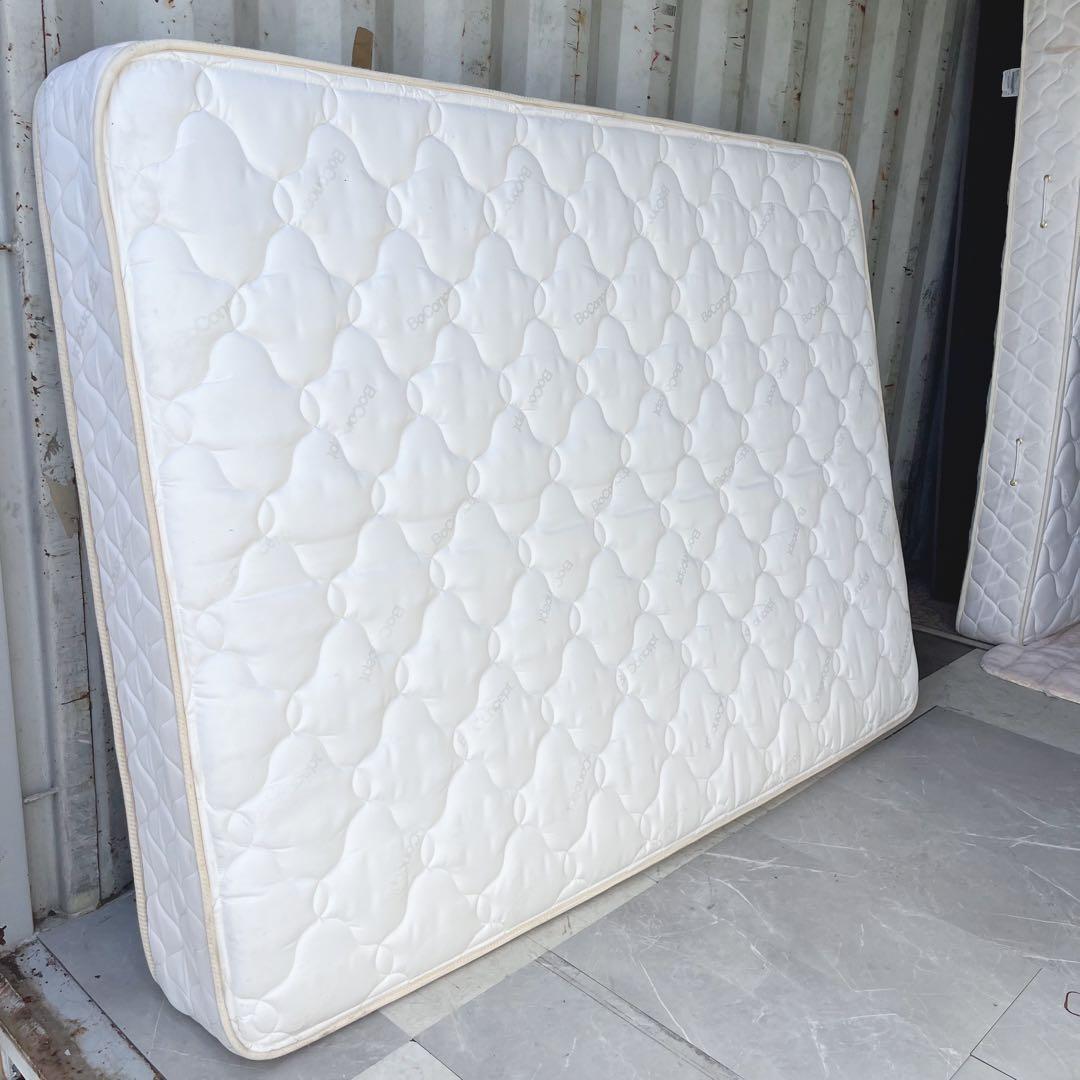 取付無料！ボーコンセプト シーリー おしゃれホワイトダブルマットレス✨