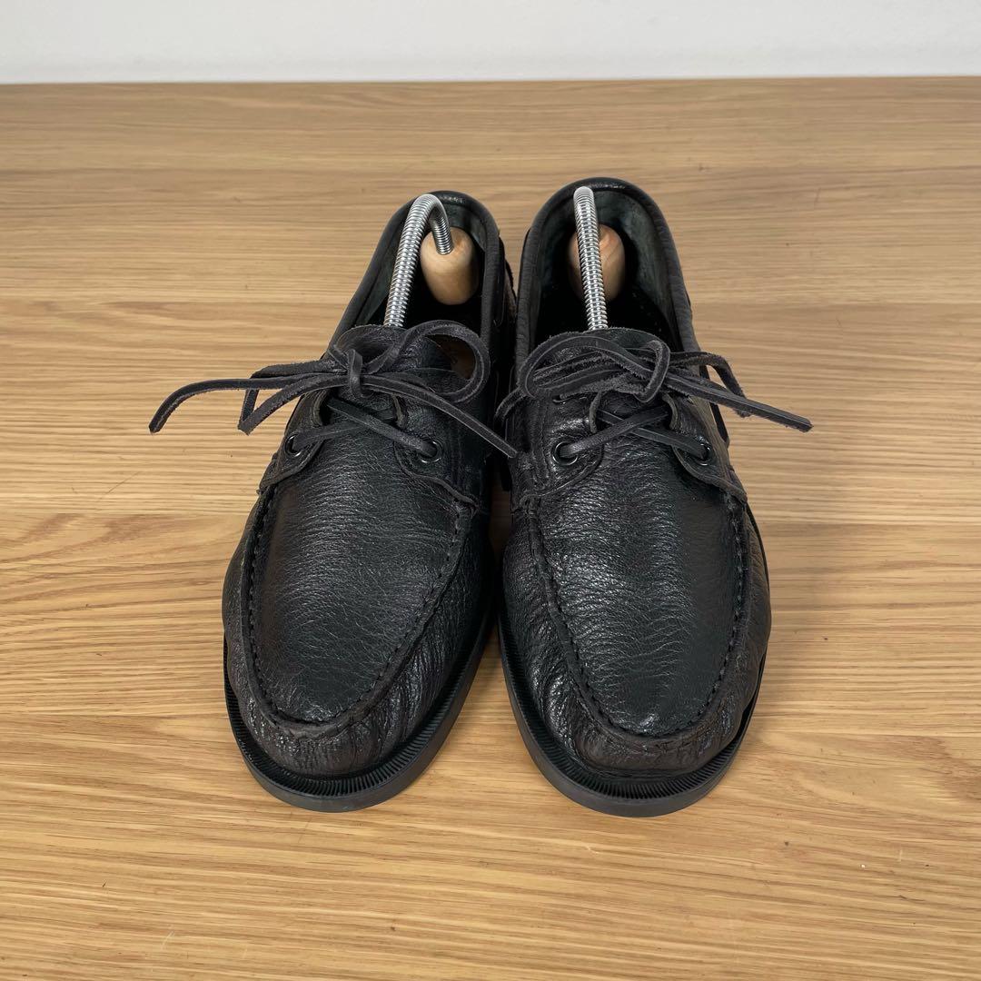 パラブーツ バース マリン デッキシューズ ブラック　6サイズ