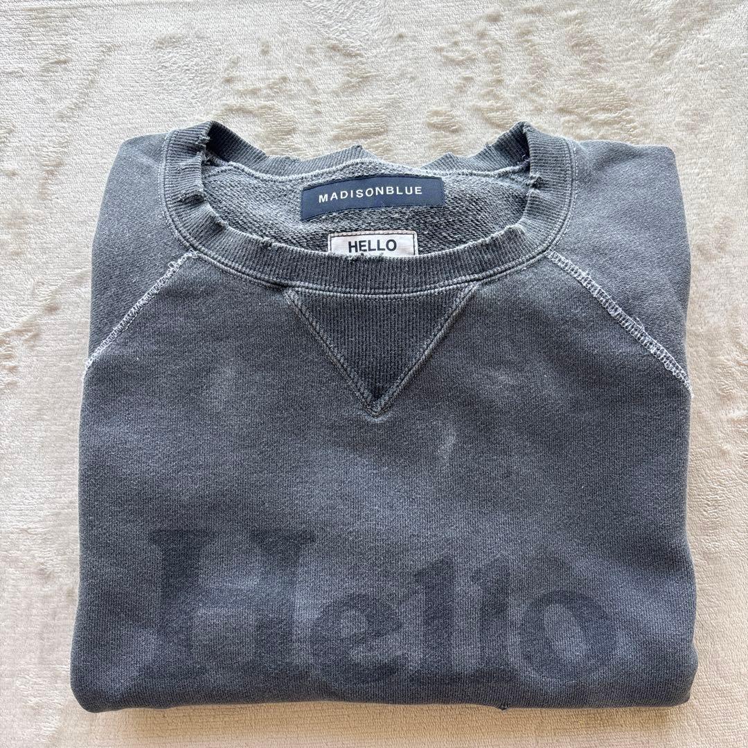 MADISONBLUE マディソンブルー10周年限定Helloスウェト　サイズ1